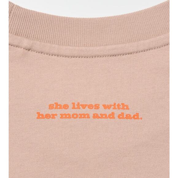 Uniqlo Miffy Mom Dad UT Graphic T-Shirt in Beige - Picture 4 of 13